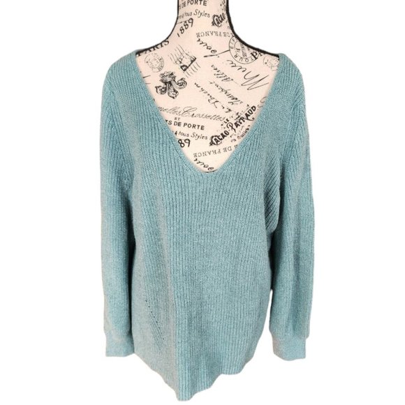 Reitmans Sweater Women's Green size 2X - Picture 1 of 11